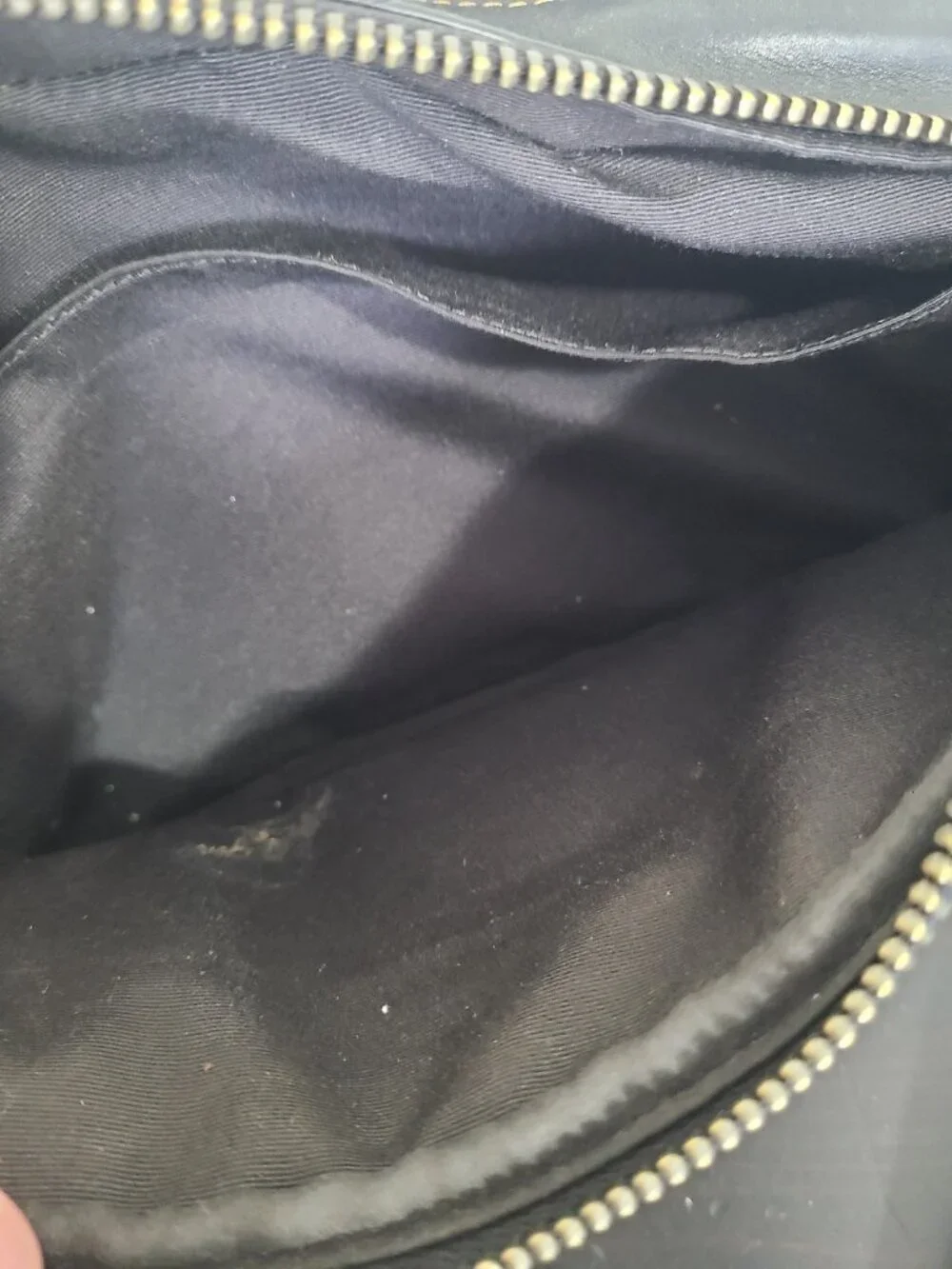COACH C4148 Black Calf Leather Double Zip Graham Crossbody Camera Bag